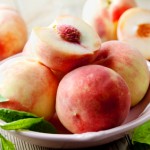 white peaches