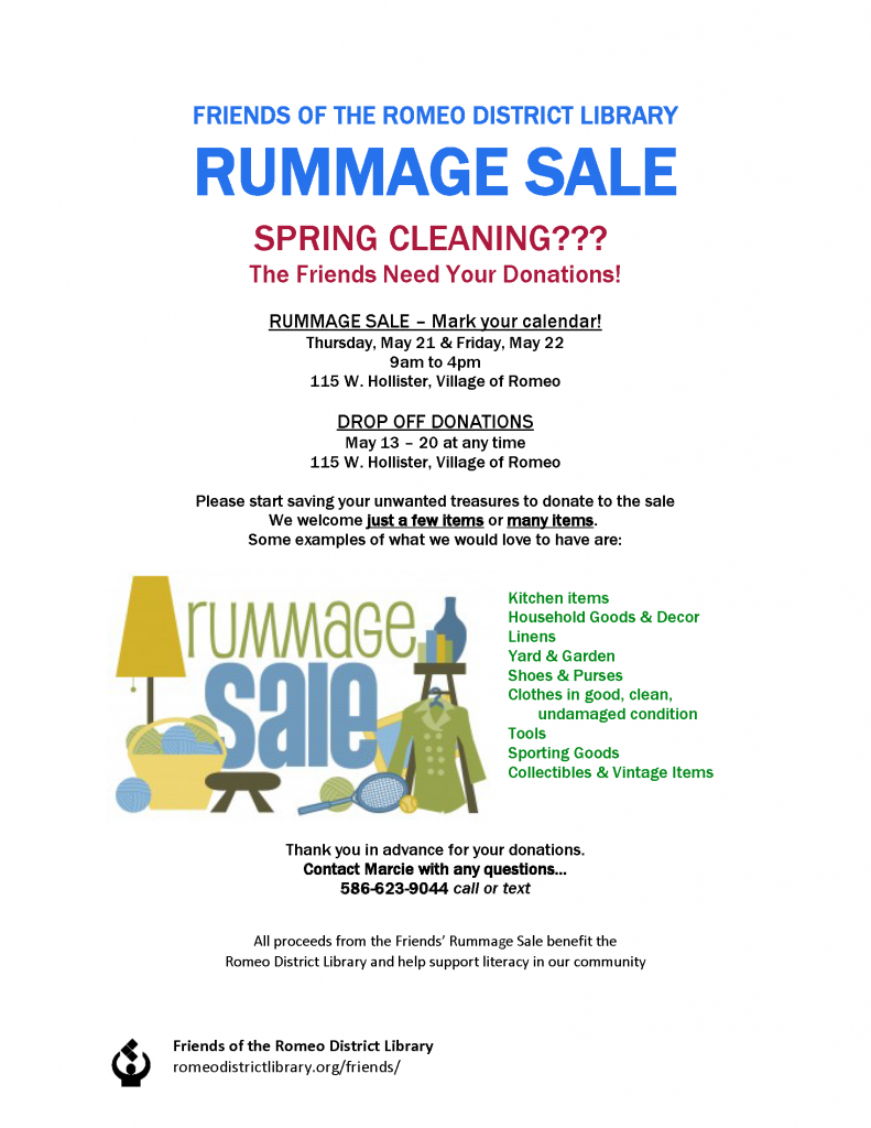 rummage-sale-flyer-friends-of-the-romeo-district-library